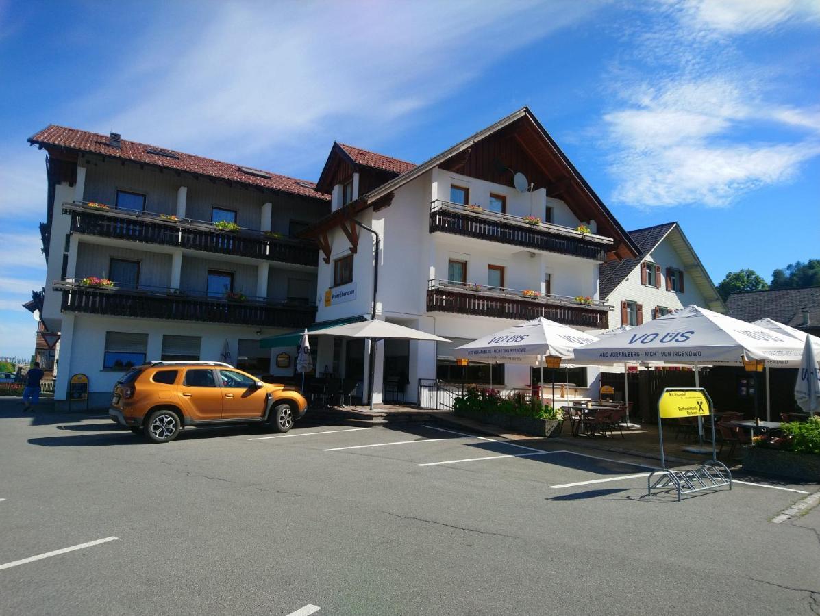 Gasthaus Krone Ubersaxen Exterior foto