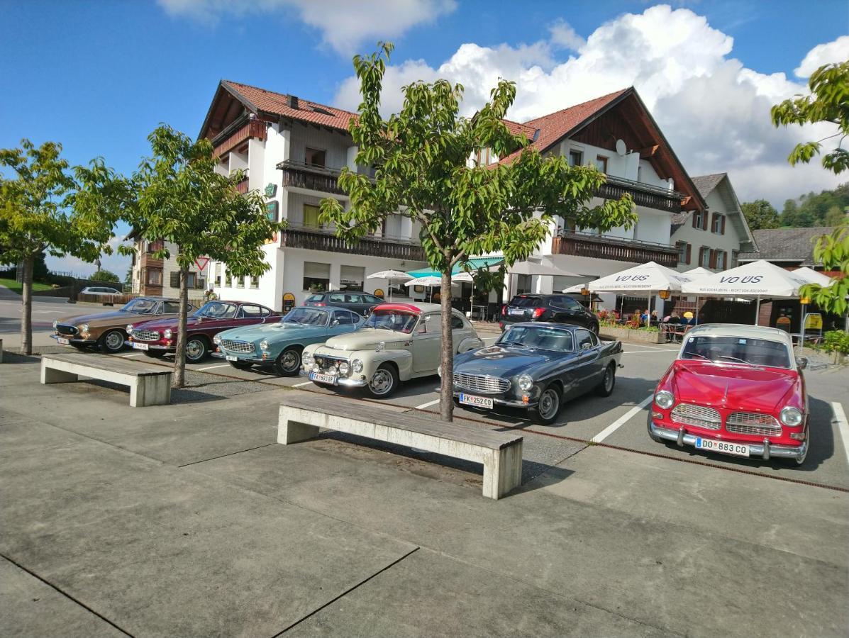 Gasthaus Krone Ubersaxen Exterior foto